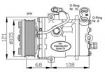 FC0757 Compressor, air conditioning 1854086 1854086 OPEL ASTRA G Bo 1999-